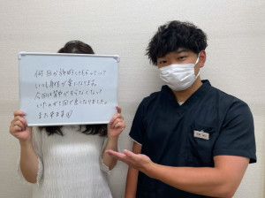 ご利用者様との喜びの写真