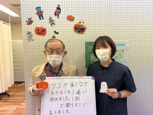 ご利用者様との写真